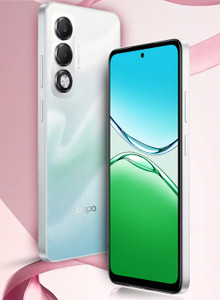 OPPO K13x 5G 6000mAh and 45W SUPERVOOC Charger & AI (Breeze Blue, 128 GB)