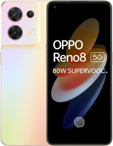 OPPO Reno8 5G (Shimmer Gold, 128 GB)