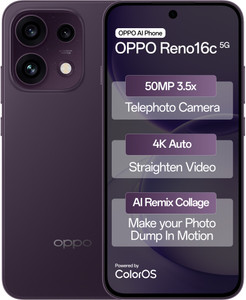 OPPO Reno16c 5G (Twilight Violet, 256 GB)