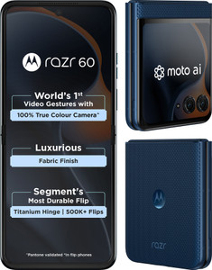 MOTOROLA Razr 60 (PANTONE Gibraltar Sea, 256 GB)