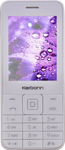 KARBONN K-Phone 1 DS Feature Phone|1400 mAh Battery|1.3MP Camera|Expandable Upto 32 GB