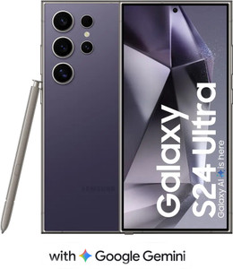 Samsung Galaxy S24 Ultra 5G (Titanium Violet, 256 GB)