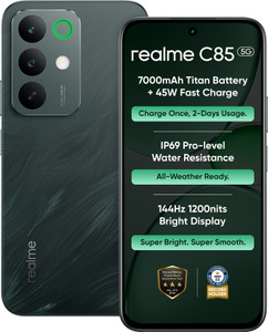 realme C85 5G (Peacock Green, 128.0 GB)