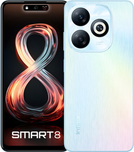 Infinix SMART 8 (Rainbow Blue, 128 GB)
