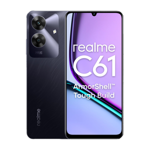 realme C61 (Marble Black, 64 GB)