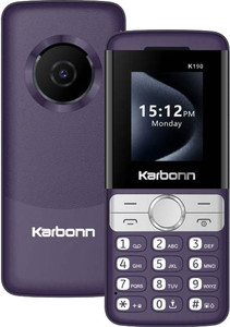 KARBONN K190 Dual SIM,Keypad Phone 1.8''LCD,1000mAh Battery,Camera,ExpandableUpto32GB