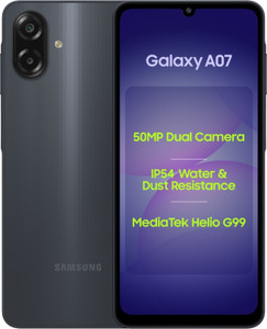 Samsung Galaxy A07 LTE (Black, 64 GB)