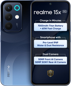 realme 15x 5G (Marine Blue, 128 GB)