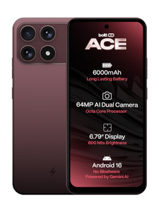 BOLTT ACE 5G (Burgundy Bliss, 128 GB)