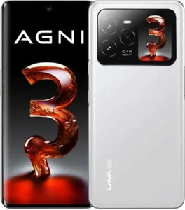 LAVA Agni 3 5G (Pristine Glass, 128 GB)