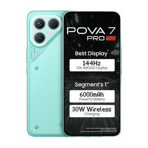 Tecno Pova 7 Pro 5G 128GB Neon Cyan - Image 6