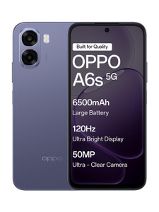 OPPO A6s 5G (Plum Purple, 128 GB)