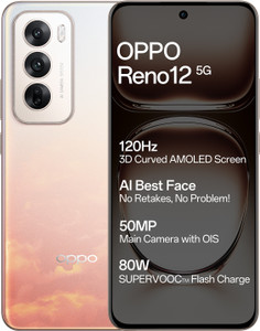 OPPO Reno 12 5G (Sunset Peach, 256 GB)