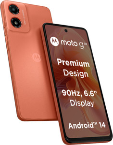 MOTOROLA G04 (Sunrise Orange, 128 GB)