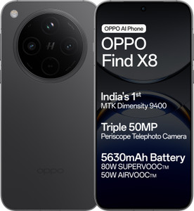 OPPO Find X8 5G (Space Black, 512 GB)