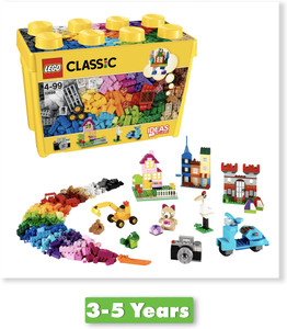 LEGO Classic Large Creative Brick Box (790 Blocks) Model Building Kit