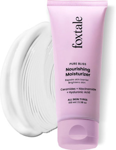 Foxtale Nourishing Ceramide Moisturiser|Lightweight |Non-sticky |100hrs Hydration