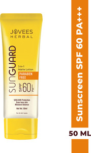 Jovees Herbal Sun Guard Lotion 3-in-1 Matte Lotion PA+++ | Broad Spectrum
