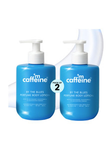 mCaffeine By The Blues Perfume Body Lotion (Pack of 2) - Image 1
