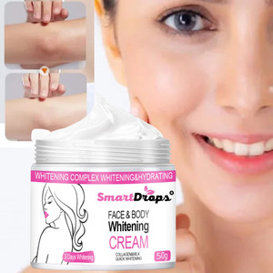 smartdrops Bright Skin Cream for Face Light Feel Formula| Use Every Day for Soft Skin Tone