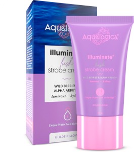 Aqualogica Illuminate+ Lush Strobe Cream with Wild Berries and Alpha Arbutin