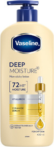 Vaseline Deep Moisture Body Lotion | For Cushion Soft Skin| With Ceramides Hyaluron