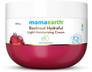 ममेअर्थ Beetroot Hydraful Light Moisturizing Cream with Hyaluronic Acid for Pink Glow