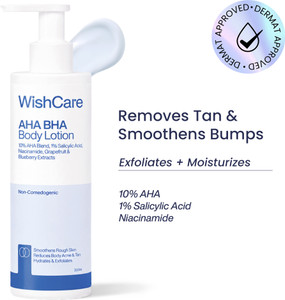 WishCare AHA BHA Body Lotion For Men & Women - Image 6