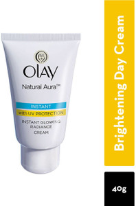 OLAY Natural Aura Radiance Cream with Vitamin B3, Pro B5, E and UV Protection