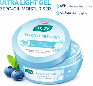 Joy Hydra Refresh Ultra-Light Gel, Oil Free Moisturiser for Face & Body