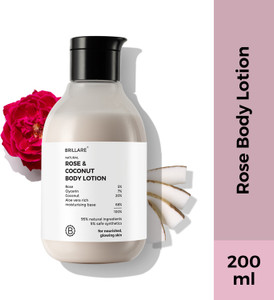 BRILLARE Rose & Coconut Body Lotion - 200ml