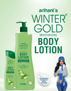 Winter GOLD ALOEVERA BODY LOTION 500ML, 1PICS. - Price in India, Buy Winter GOLD  ALOEVERA BODY LOTION 500ML, 1PICS. Online In India, Reviews, Ratings &  Features | Flipkart.com