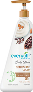 Everyuth Naturals Body Lotion Nourishing Cocoa� 48 hr Moisturization|Long-lasting|Quick Absorbing