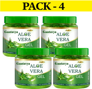 Gantavya Ayurvedic Aloe Vera Gel Deep cleanser Soothes Nourishes Reduces & Moisturizing Men & Women