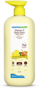 Mamaearth Vitamin C Daily Glow Body Lotion For Skin Brightening with Vitamin C & Honey