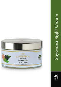 Lashika Sayonara Night Cream Reduces Spots, ACNE & Improves Complexion