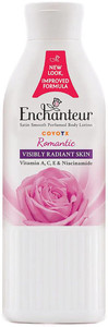 COYOTX Enchanteur Romantic Body Lotion Olive Butter and Aloe Vera perfumed