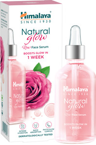 HIMALAYA Natural Glow Rose Face Serum with 5% Niacinamide and 5% Rose Extracts