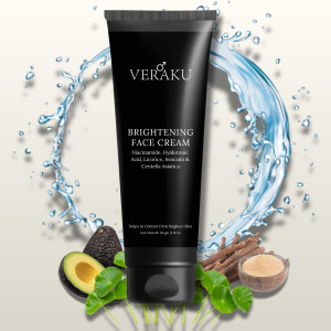 veraku Brightening Face Cream with Niacinamide & Hyaluronic Acid (For Men)