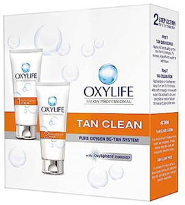 Oxy Life Salon Professional Tan Cream 400gm for Uneven Skin Tone, Dark Sport & Sun Tan