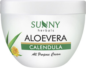 Sunny Herbals Aloevera Calendula All purpose Cream