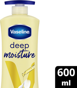 Vaseline Deep Moisture Body Lotion | For Cushion Soft Skin| With Ceramides Hyaluron