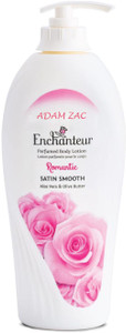 ADAM ZAC Enchanteur Romantic Body Lotion Olive Butter and Aloe Vera perfumed