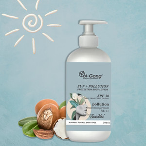 oi-gong Sun+Pollution Protection Body Lotion for women & men