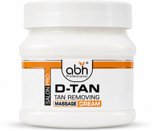 ABH D-Tan Massage Cream Face & Body Tan Removing Brightening Nourishing Skin Cream
