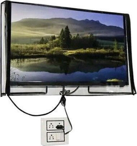 DADADEALS Dustproof PVC LED/LCD/Monitor TV Cover Suitable for All Models of 32 Inch TV for 32 inch Thomson, KODAK, Sony, Samsang, Mi 32 Inch Led TV Cover  - TV_4400