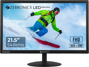 ZEBRONICS 54.61 cm (22 inch) Full HD IPS Panel Monitor (Zeb-EA122-21.5 Inches)