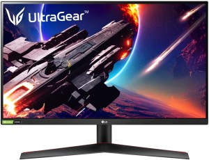 LG UltraGear 27 Inch Quad HD IPS Panel with HDR 10, Black Stabilizer, Dual Sync Compatible, 3-Side Virtually Borderless Display Gaming Monitor (27GN800)