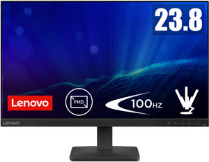 Lenovo L Series 60.96 cm (24 inch) Full HD IPS Panel with 99%sRGB, 1x HDMI 1.4, 1x VGA, Tilt, Ultraslim Monitor (L24-4e)