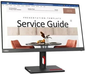 Lenovo 60.45 cm (24 inch) Full HD IPS Panel Monitor (ThinkVision S24i-30)